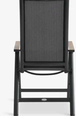 BREDSTENChaise inclinable BREDSTEN noir-JUTLANDIA New