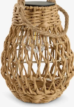 BREMSELampe à piles BREMSE Ø18xH22cm naturel-JYSK Clearance