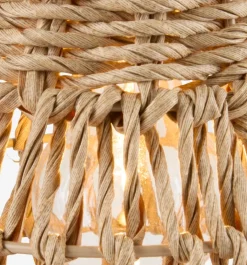 BREMSELampe à piles BREMSE Ø18xH22cm naturel-JYSK Clearance