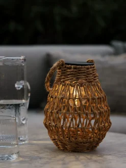 BREMSELampe à piles BREMSE Ø18xH22cm naturel-JYSK Clearance