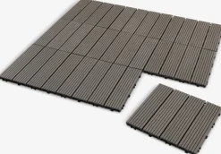 BRUDEANDDalle BRUDEAND l30xL30 imitation bois 9pcs/lot-JYSK Hot