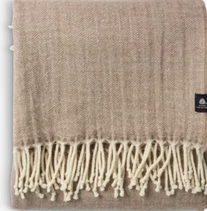 BRUNIAPlaid en laine BRUNIA 130x170 beige-JYSK Clearance