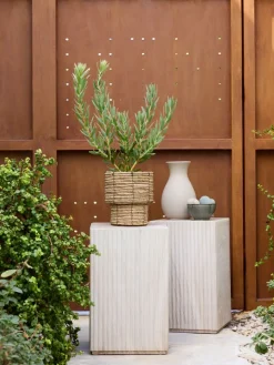 BYNKEFUGLPiédestal BYNKEFUGL l30xL30xH48 coloris travertin-JYSK Discount