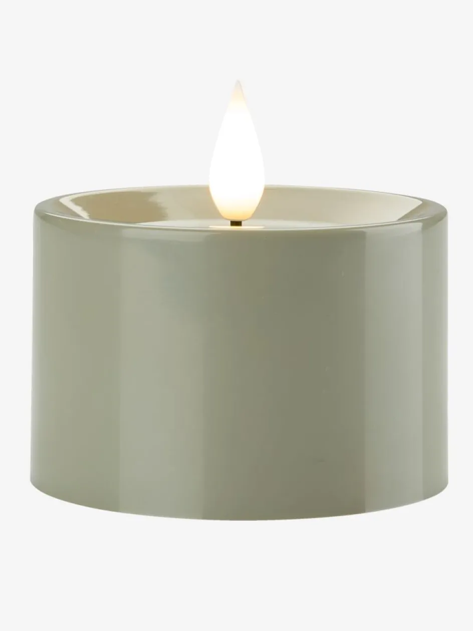 BYSVALEBougies chauffe-plat LED BYSVALE Ø8xH8cm assorti-JYSK Clearance