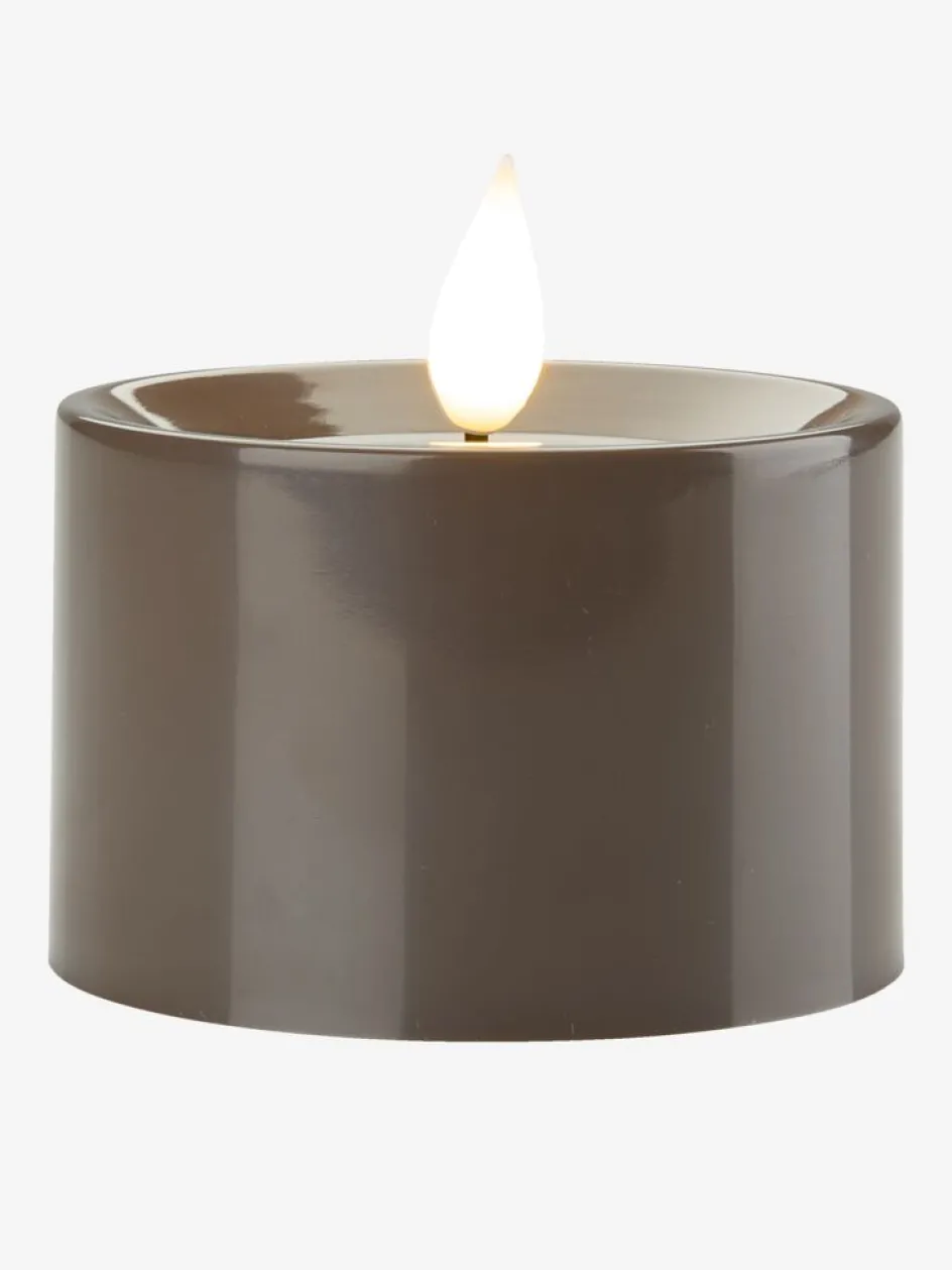 BYSVALEBougies chauffe-plat LED BYSVALE Ø8xH8cm assorti-JYSK Clearance