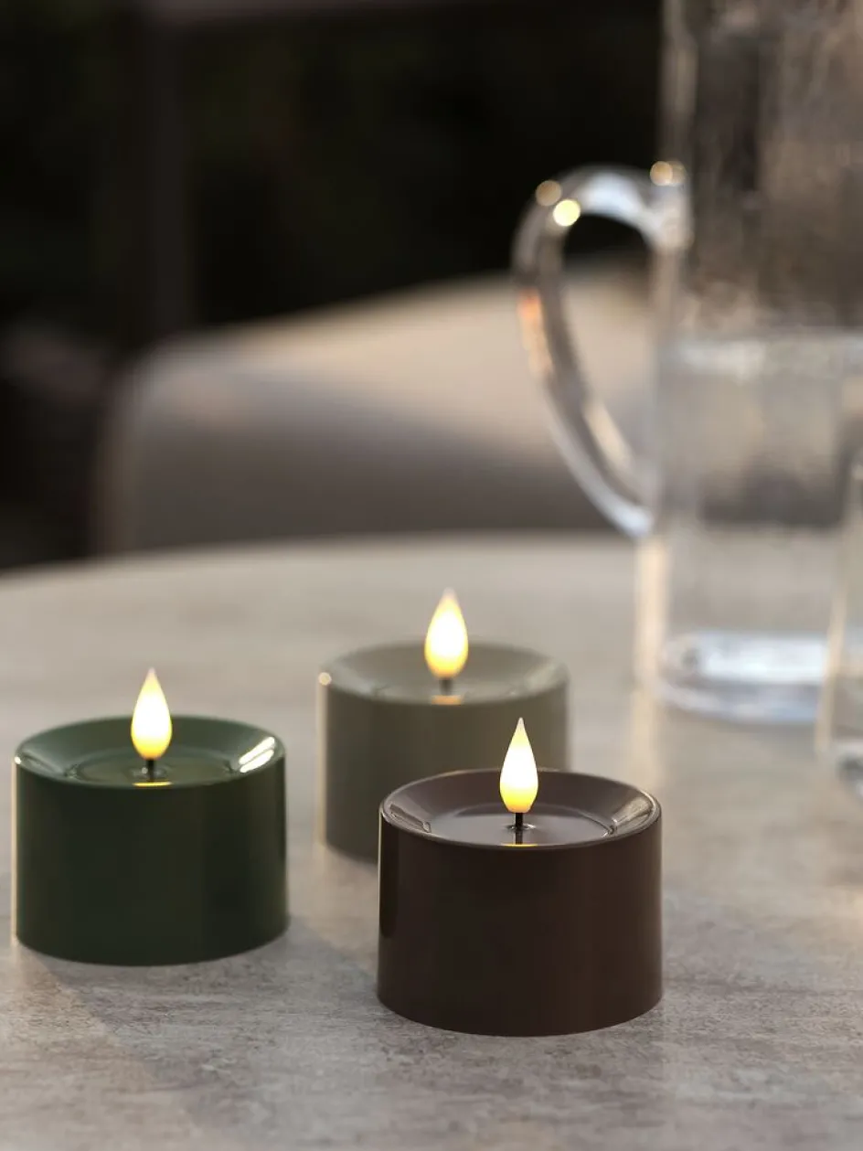 BYSVALEBougies chauffe-plat LED BYSVALE Ø8xH8cm assorti-JYSK Clearance