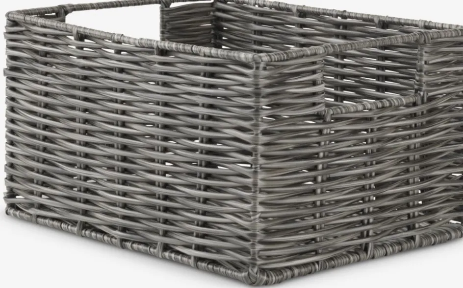 CASPERSENPanier CASPERSEN l17xL23xH13cm gris-JYSK Clearance