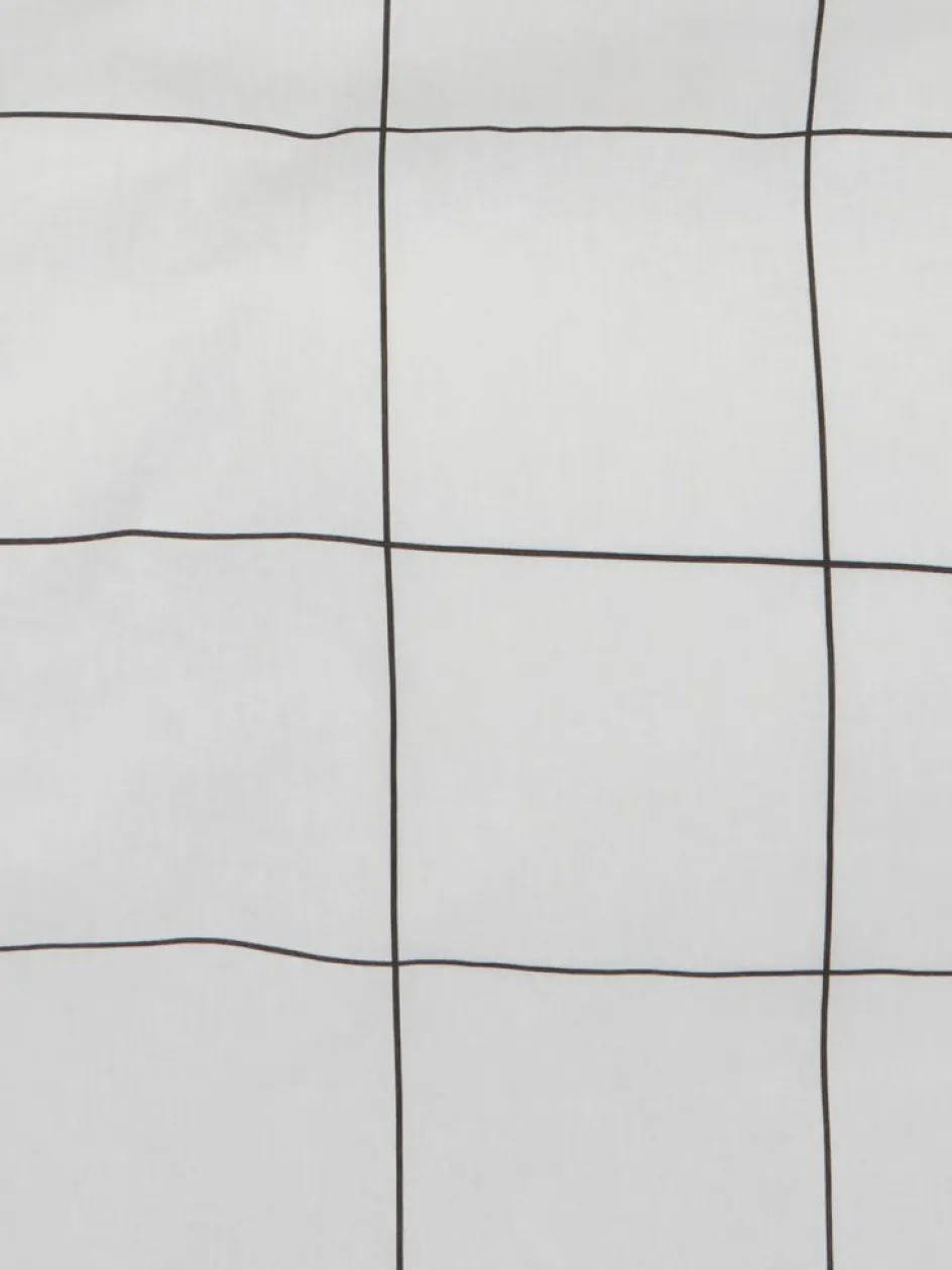 CRISTABasicParure de lit CRISTA 200x220 blanc/noir-JYSK Clearance