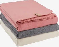 DAGLILJEPlaid polaire DAGLILJE 130x170 gris foncé-JYSK Sale