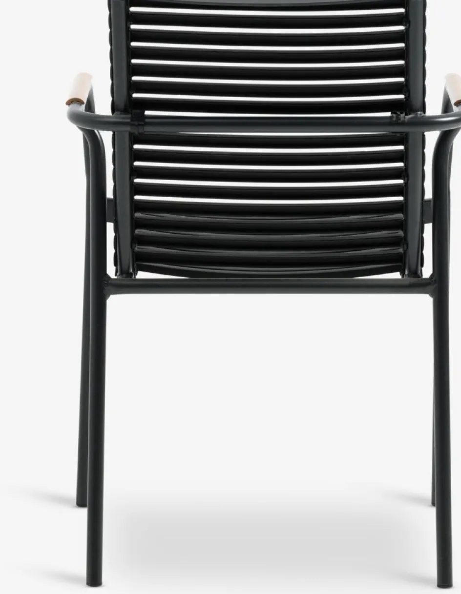 DAGSVAD + NABEDAGSVAD L190 table naturel + 4 NABE chaises noir-JUTLANDIA Hot
