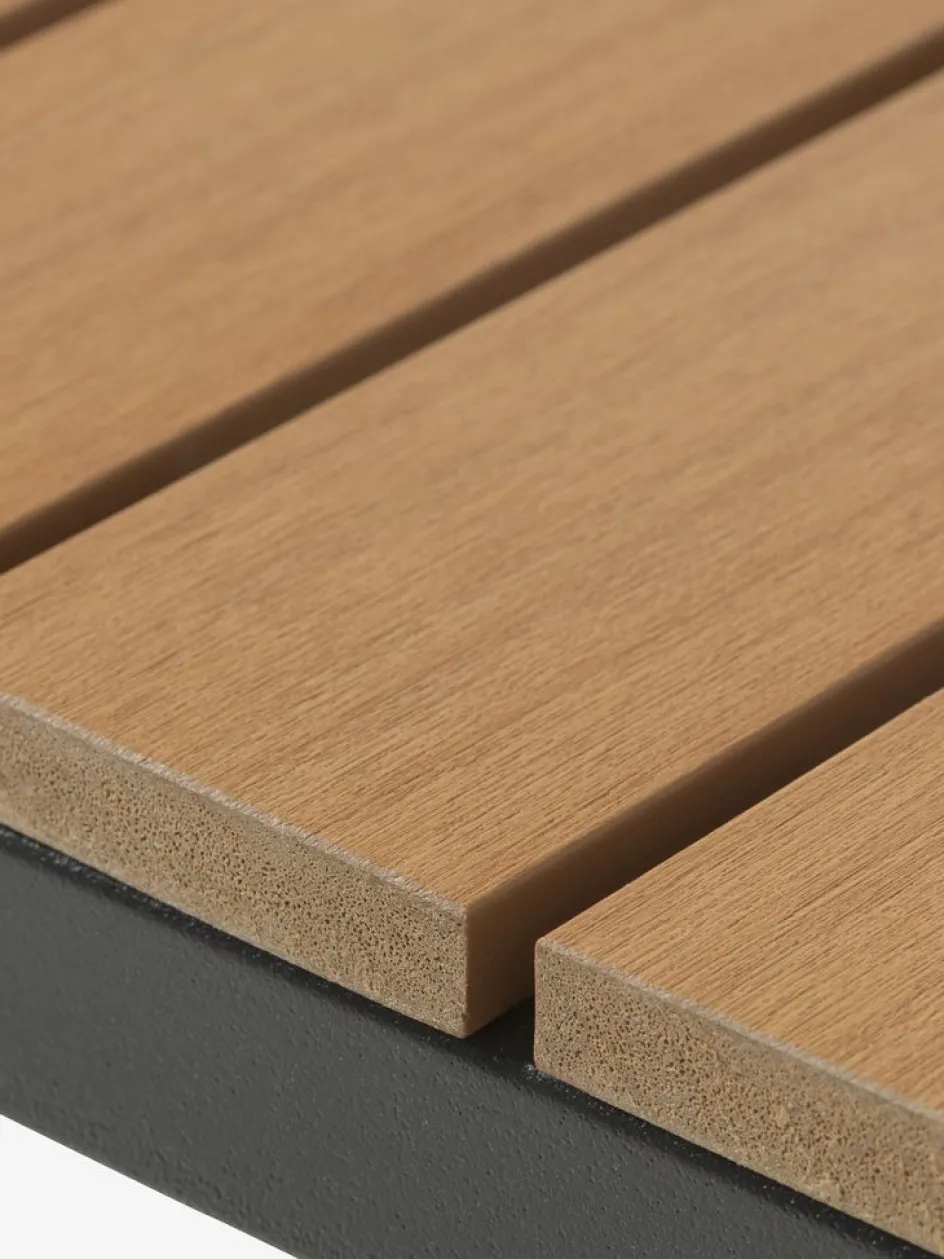 DAGSVAD + VANTOREDAGSVAD L190 table naturel + 4 VANTORE chaises sable foncé-JYSK Online