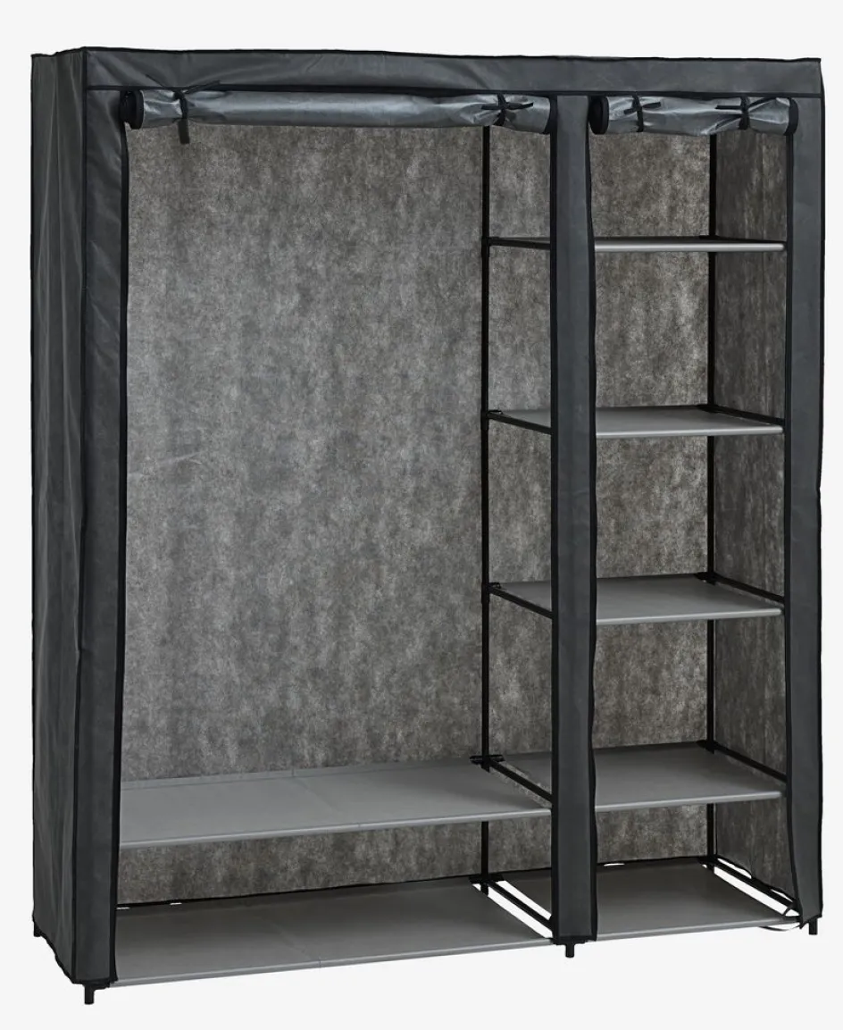 DAMHUSArmoire DAMHUS 149x174 gris foncé-JYSK Clearance