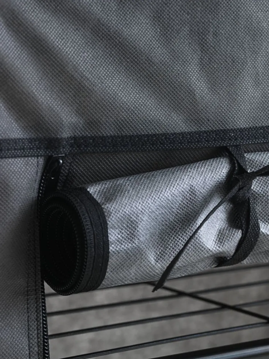 DAMHUSArmoire DAMHUS 149x174 gris foncé-JYSK Clearance