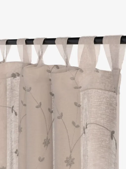 DOLMARideau DOLMA 1x140x245 broderie-JYSK Discount