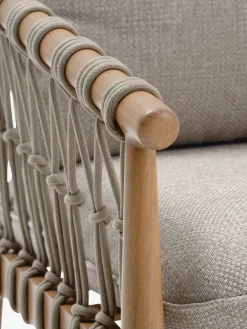 DRUMMEHOLMEnsemble lounge DRUMMEHOLM 5 personnes naturel-JUTLANDIA New