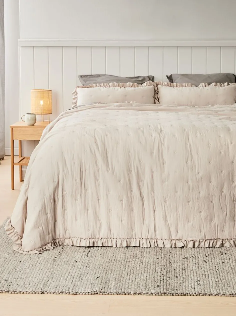 DUNHAMMERCouvre-lit DUNHAMMER 220x240 beige-JYSK Clearance