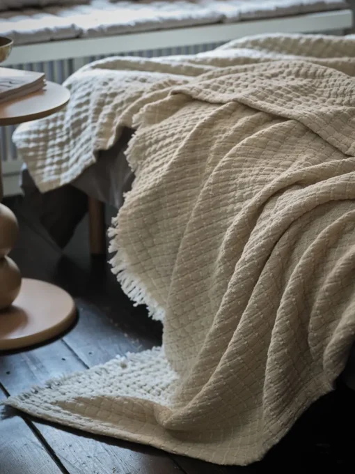 DVERGSYREPlaid DVERGSYRE 130x170 beige-JYSK Best