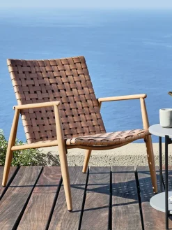 EDDERUPFauteuil lounge EDDERUP naturel-JUTLANDIA Discount