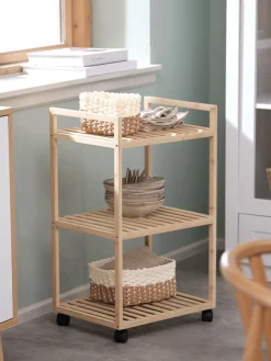 EGTVEDDesserte EGTVED 3 étagères bambou-JYSK Outlet