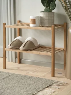 EGTVEDRange chaussures EGTVED 2 tablettes empilables bambou-JYSK Online