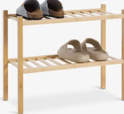 EGTVEDRange chaussures EGTVED 2 tablettes empilables bambou-JYSK Online