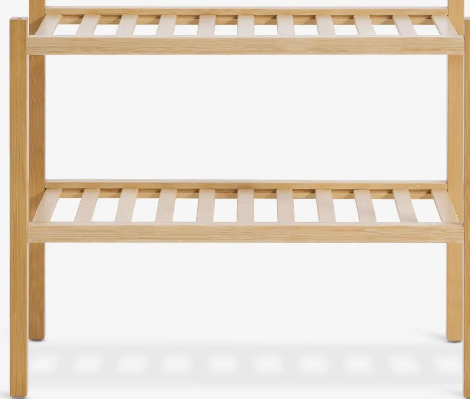 EGTVEDRange chaussures EGTVED 2 tablettes empilables bambou-JYSK Online