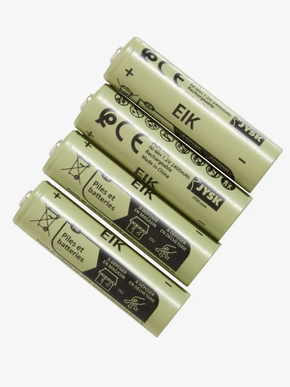 EIKPile rechargeable EIK AA 4pcs/pqt-JYSK Best