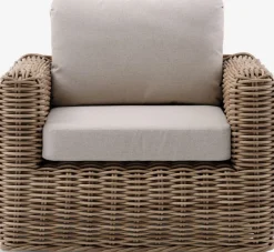 EJERFauteuil lounge d'extérieur EJER séchage rapide naturel-JUTLANDIA Clearance