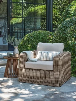 EJERFauteuil lounge d'extérieur EJER séchage rapide naturel-JUTLANDIA Clearance