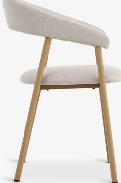 EJSINGChaise EJSING tissu beige/coloris chêne naturel-JYSK New