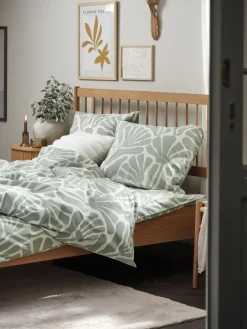 ELINEPlusParure de lit ELINE 240x220 vert-JYSK Outlet