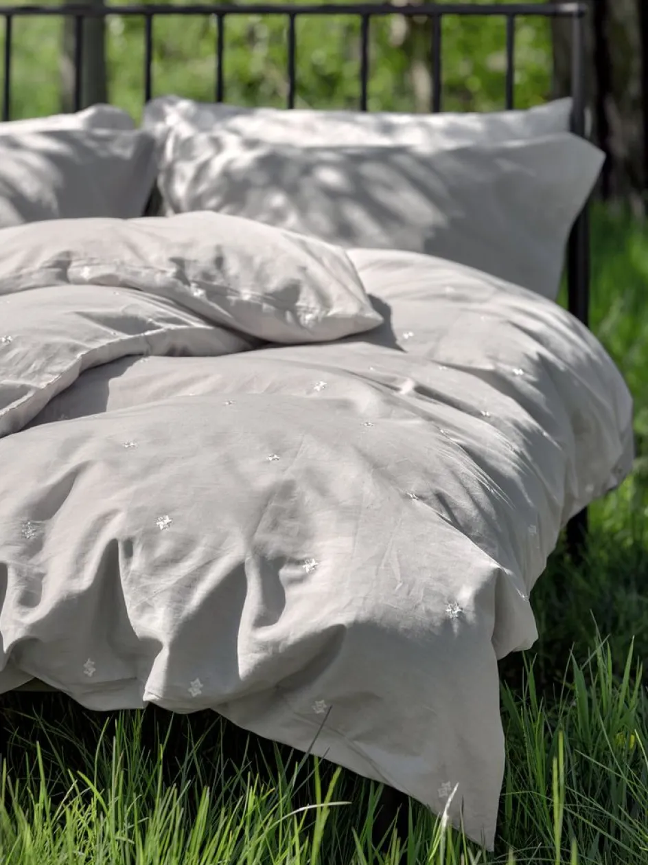 ELLIEGoldParure de lit ELLIE 240x220 avec broderies-KRONBORG Hot