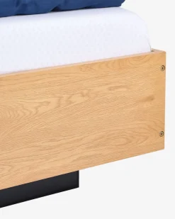 ELLINGECadre de lit ELLINGE 140x190 a/rangement coloris chêne chaud-JYSK Clearance