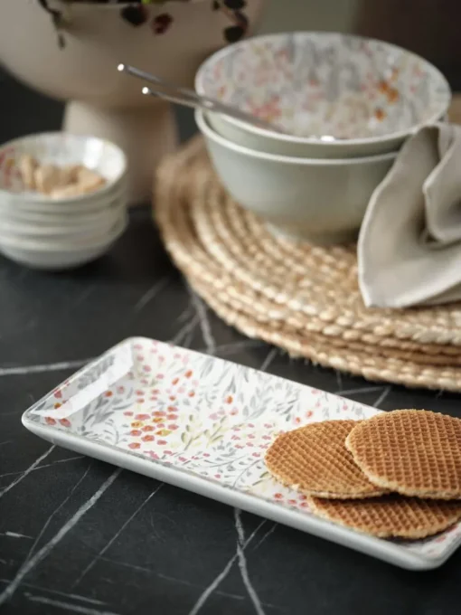 EMILPlat de service EMIL l11xL25cm a/fleurs-JYSK New