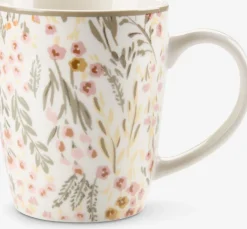 EMILTasse EMIL Ø8xH10cm 35cl a/fleurs-JYSK