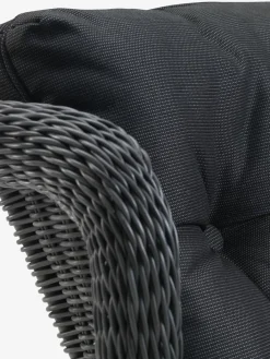 FALKENBERGFauteuil lounge FALKENBERG gris-JUTLANDIA