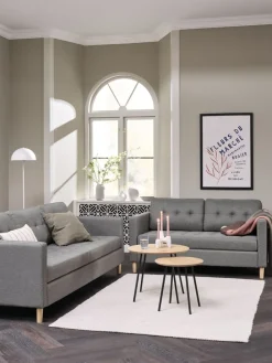 FALSLEVEnsemble canapés FALSLEV 2 pièces tissu-JYSK Hot