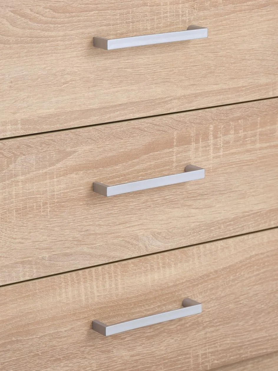 FANDRUPArmoire FANDRUP 97x176 2 portes 3 tiroirs coloris chêne c.-JYSK New