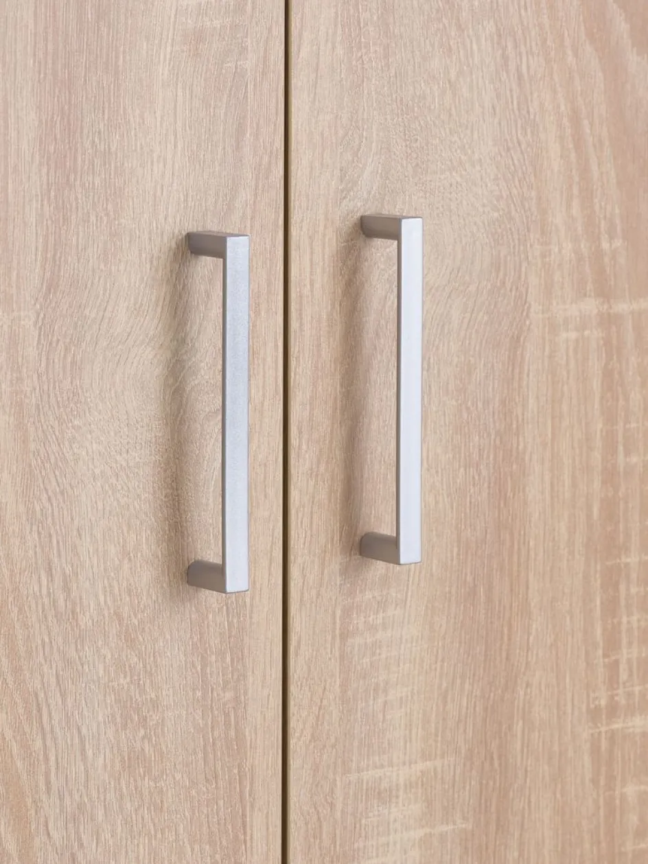 FANDRUPArmoire FANDRUP 97x176 2 portes 3 tiroirs coloris chêne c.-JYSK New