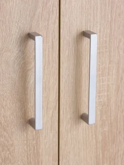 FANDRUPArmoire FANDRUP 145x176 3 portes 3 tiroirs coloris chêne c.-JYSK New