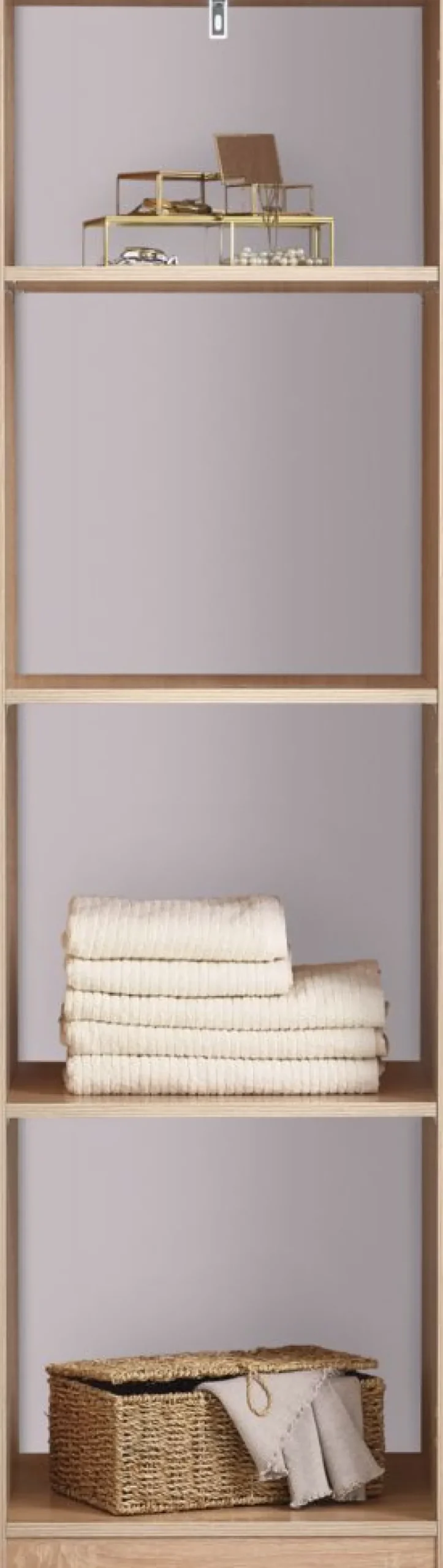 FANDRUPArmoire FANDRUP 50x176 1 porte coloris-JYSK Online