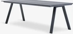 FAUSING + BREDSTENFAUSING L220 table + 4 BREDSTEN chaises noir-JUTLANDIA Outlet