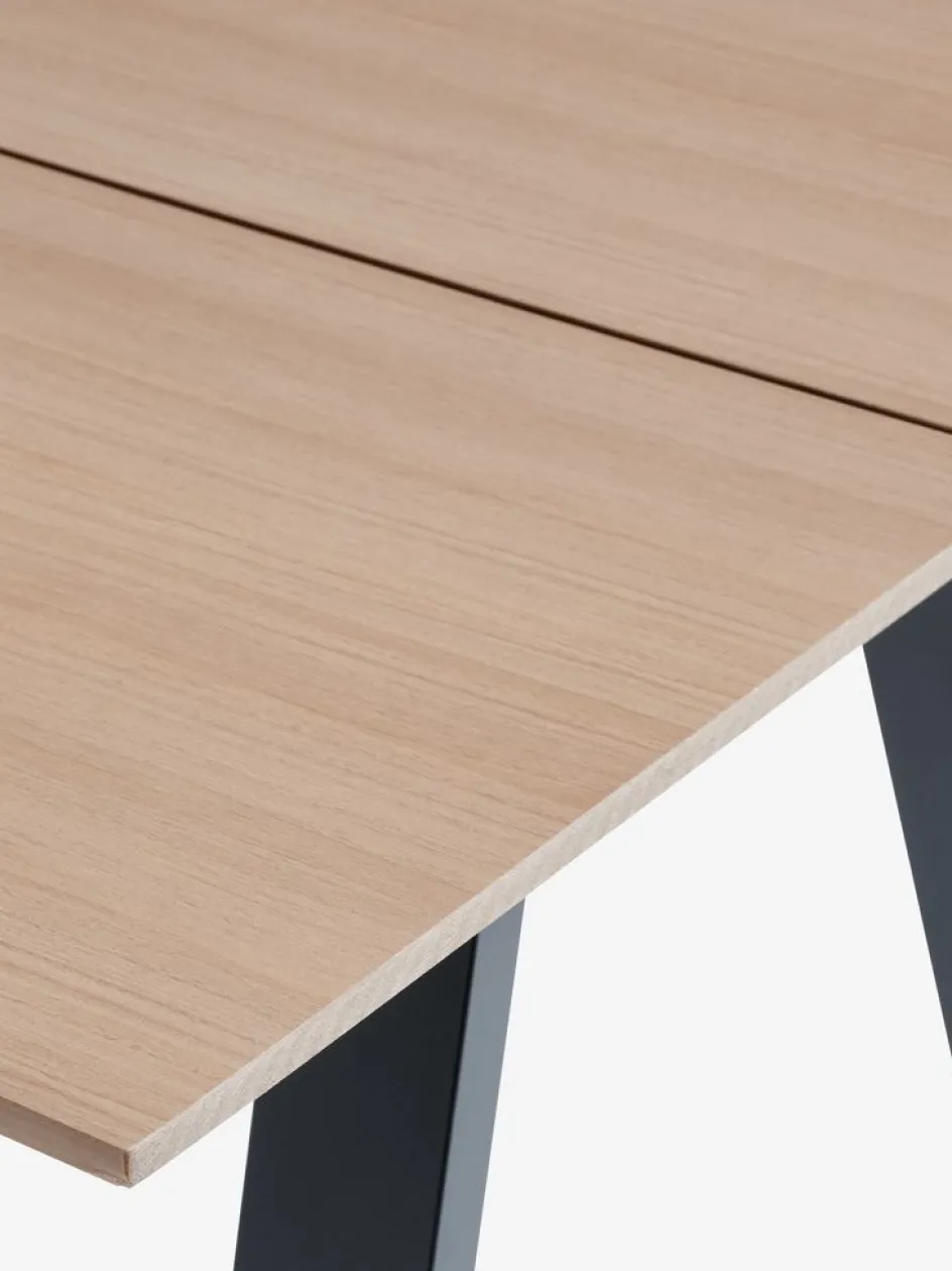 FAUSING + GUDHJEMFAUSING L220 table + 4 GUDHJEM chaises naturel-JYSK Best