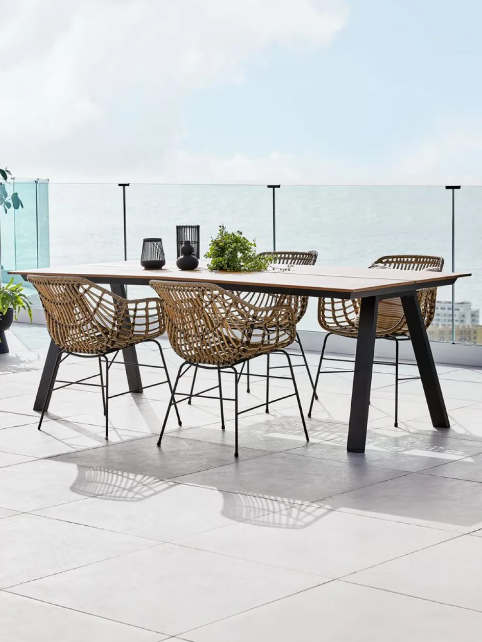 FAUSING + ILDERHUSEFAUSING L220 table + 4 ILDERHUSE chaises l-JUTLANDIA Hot