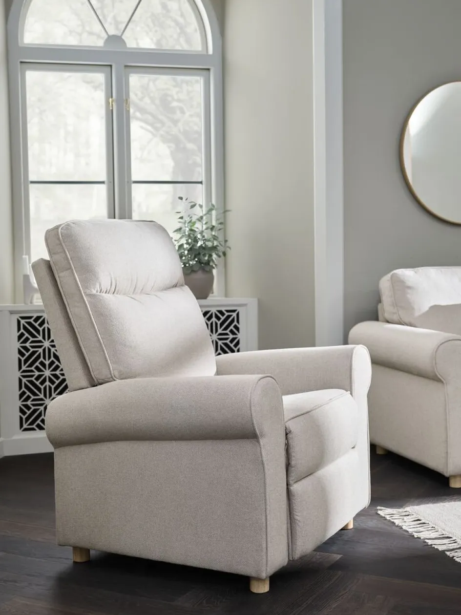 FERRITSLEVFauteuil inclinable FERRITSLEV tissu beige-JYSK Outlet