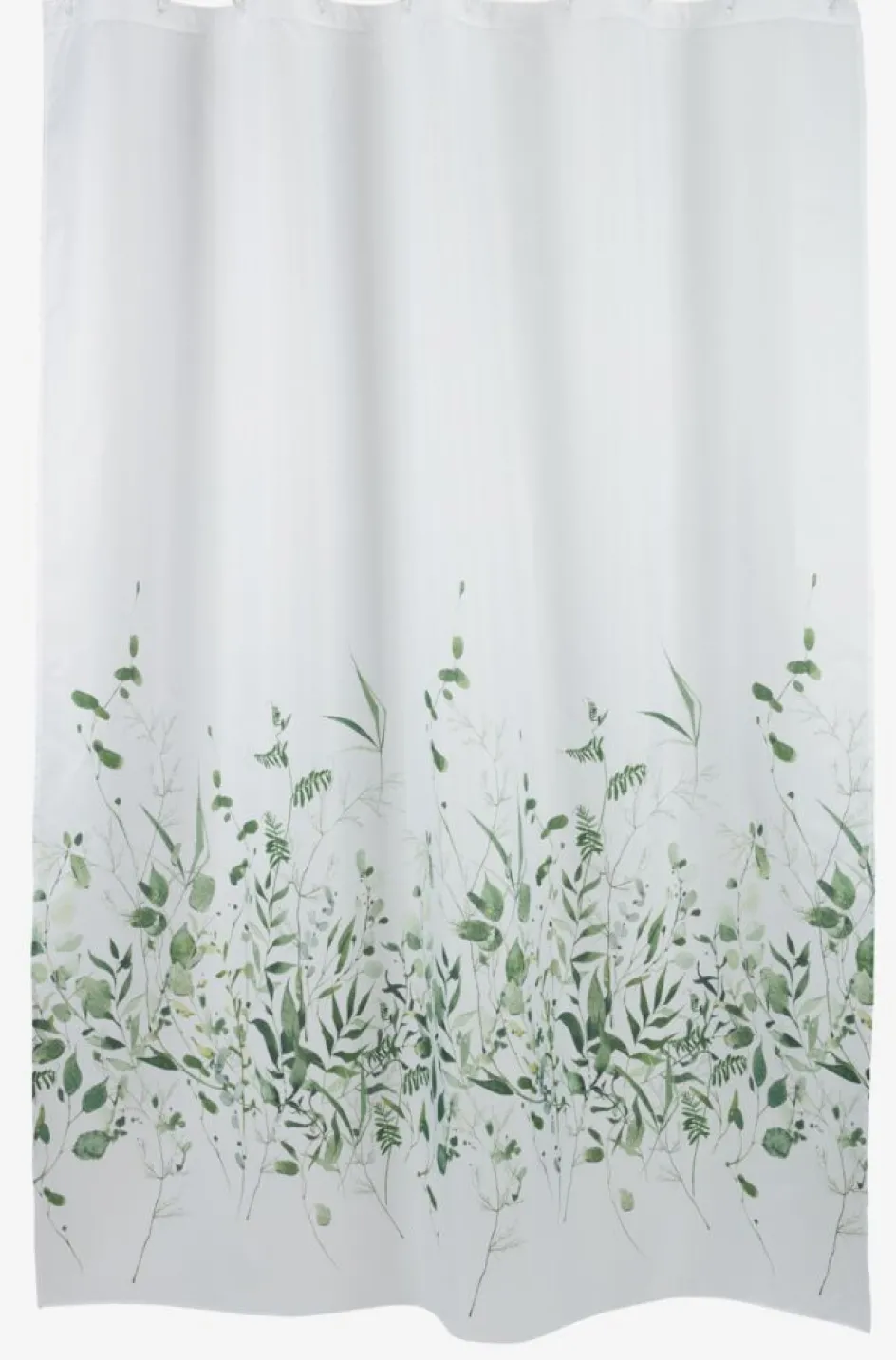 FILIPSTADPlusRideau de douche FILIPSTAD 150x200cm blanc/vert-JYSK