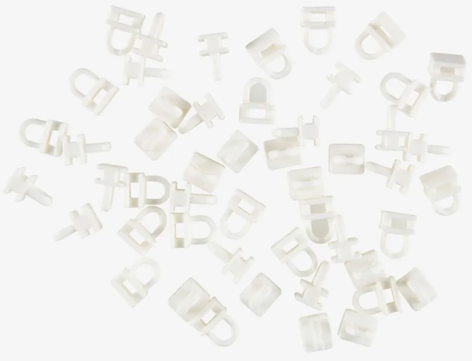 FIXIGlisseurs pour rail FIXI 50pcs/pqt blanc-JYSK Best