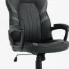 FJELSTEDChaise gaming FJELSTED noir/gris-JYSK Clearance