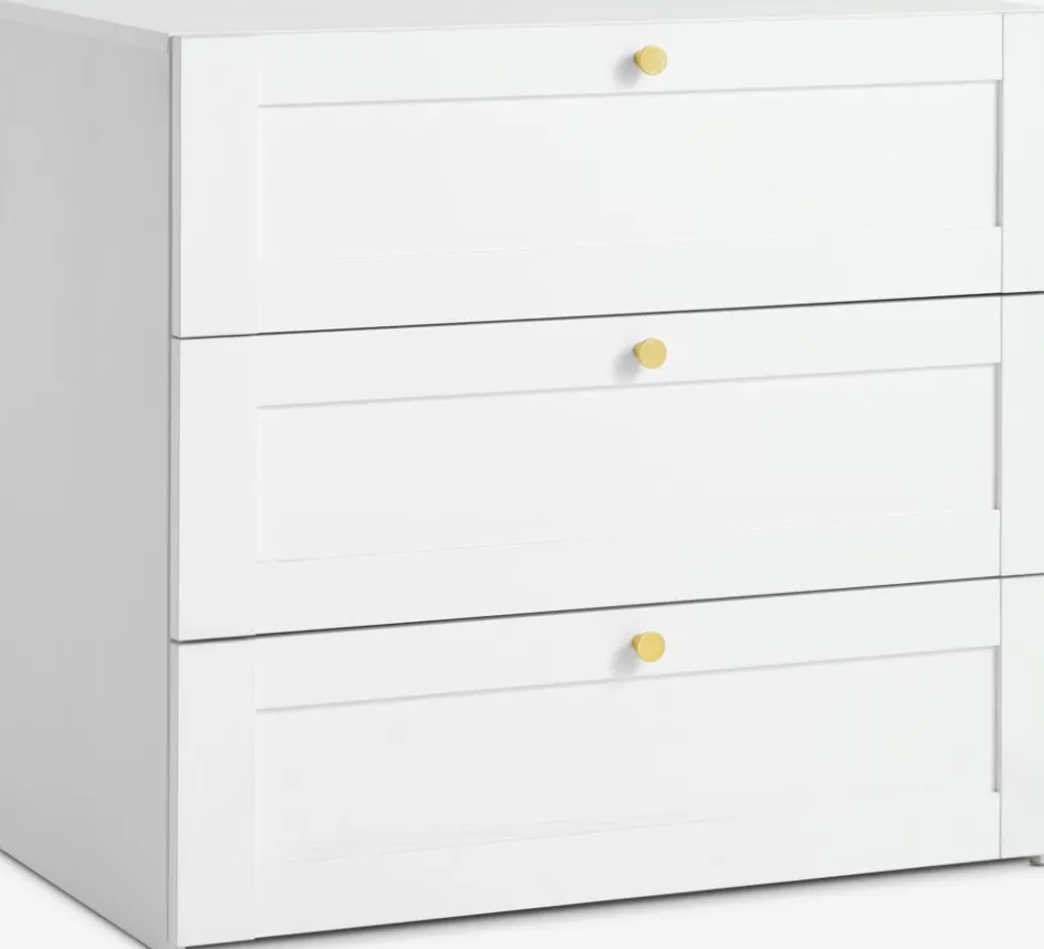 FRAMLEVCommode 3 tiroirs FRAMLEV blanc-JYSK Online