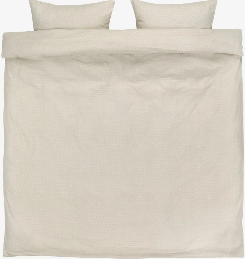 FREJABasicParure de lit Flanelle FREJA 240x220 beige-JYSK Online